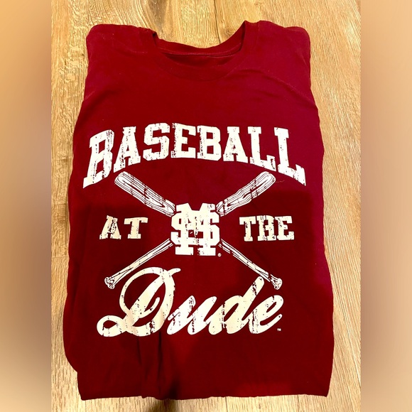 Other - Men’s Mississippi State Maroon Baseball SS TShirt Size Large